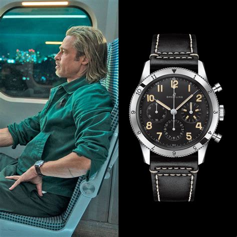 adam driver brad pitt breitling|brad pitt's rolex bullet train.